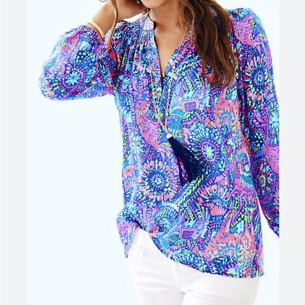 Lilly Pulitzer Elsa in Multi No-prob-llama Size Small